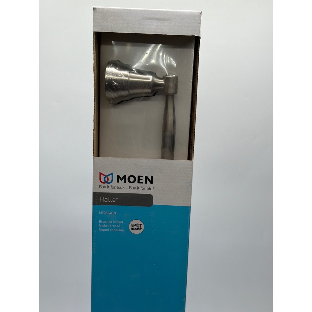 Moen Halle 24 in Towel Bar Brushed Nickel Spot Resist MY0324BN